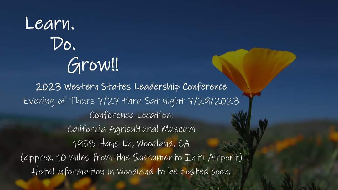 Western Regional Conference National Grange Youth